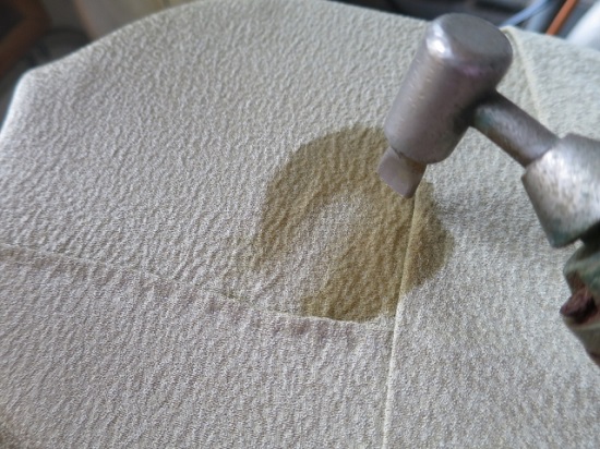 クリーニング屋さんの染み抜き